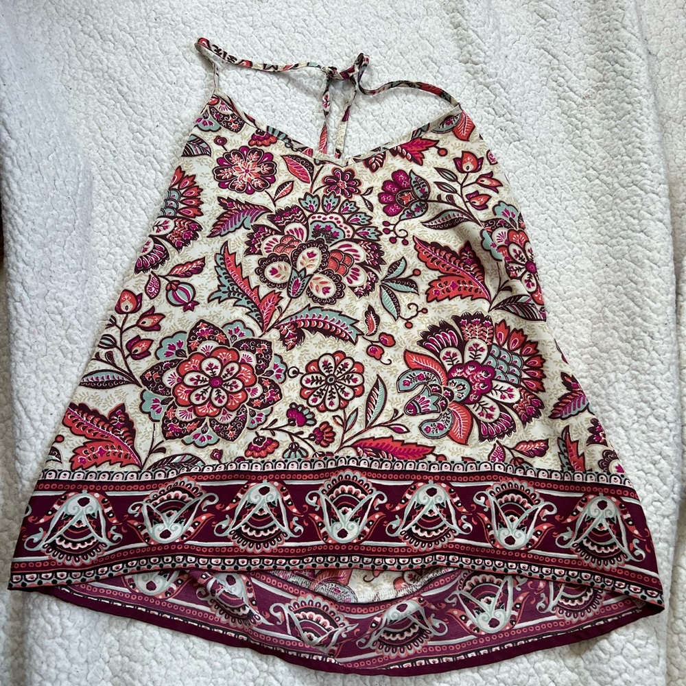 hollister flowy tank top